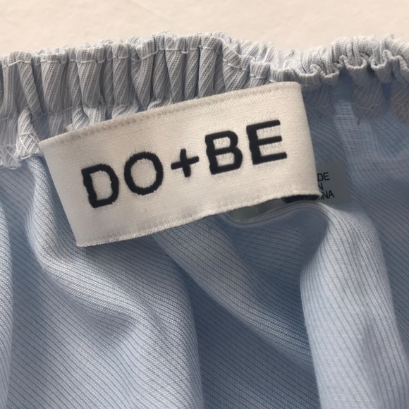 Cropped Cold shoulder shirt - Picture 2 of 2